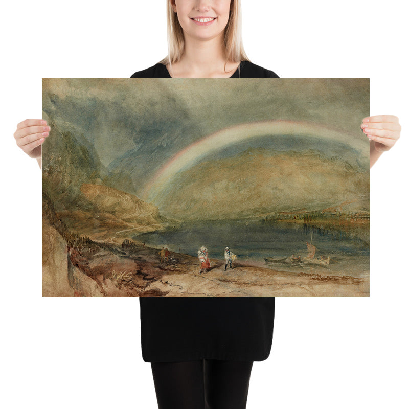 Der Regenbogen: Osterspai und Filsen von Turner, 1817 