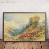 Lausanne From The West by Turner, 1816