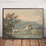 Sir William Hamilton’s Villa in Naples by Turner, 1795