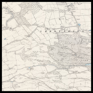 An old Ordnance Survey map of Glenrothes