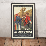 Les Eaux-Bonnes Travel Poster: Station Thermale by Inigo Bernoville, 1920