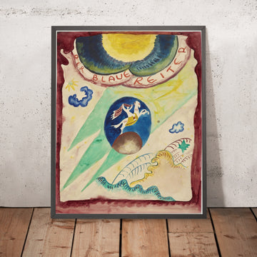 A framed image of 