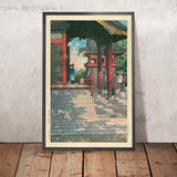Templo Meguro Fudo de Hasui Kawase, 1935 