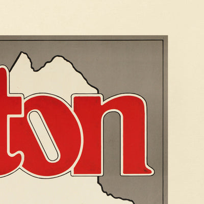 Boston Travel Poster: Travel by Train by New Haven Railroad, 1930