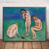 Bagnanti con una tartaruga (Baigneurs avec une tortue) di Henri Matisse, 1907 