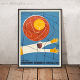 Switzerland 1954 Football World Cup Poster