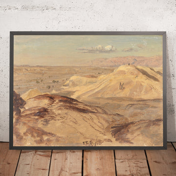 A framed image of 