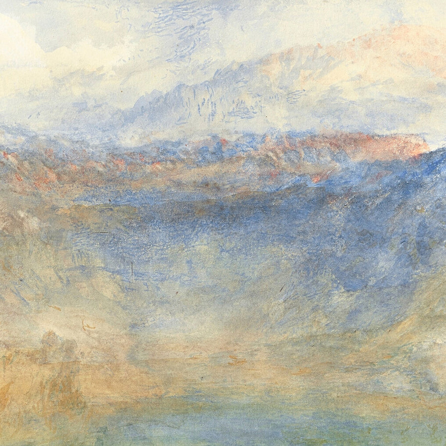 Der Lungernsee im Mondlicht, Schweiz von Turner, 1848 