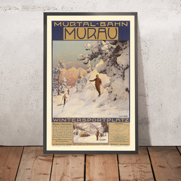 A framed image of 