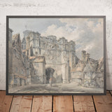 Christ Church Gate, Canterbury di Turner, 1793 