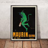 Maurin Quina Vintage Aperitif Poster by Leonetto Cappiello, 1906