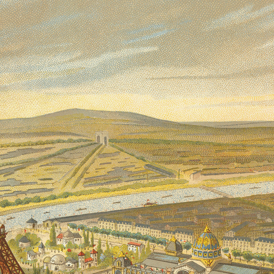 Prima vista della Torre Eiffel all&