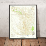 Old Map of Truth or Consequences, New Mexico by USGS, 1961 – Cuchillo, Rio Grande & Hot Springs