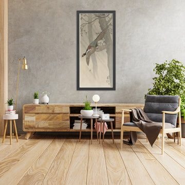 A framed image of 