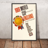 England 1966 Football World Cup Finals Poster