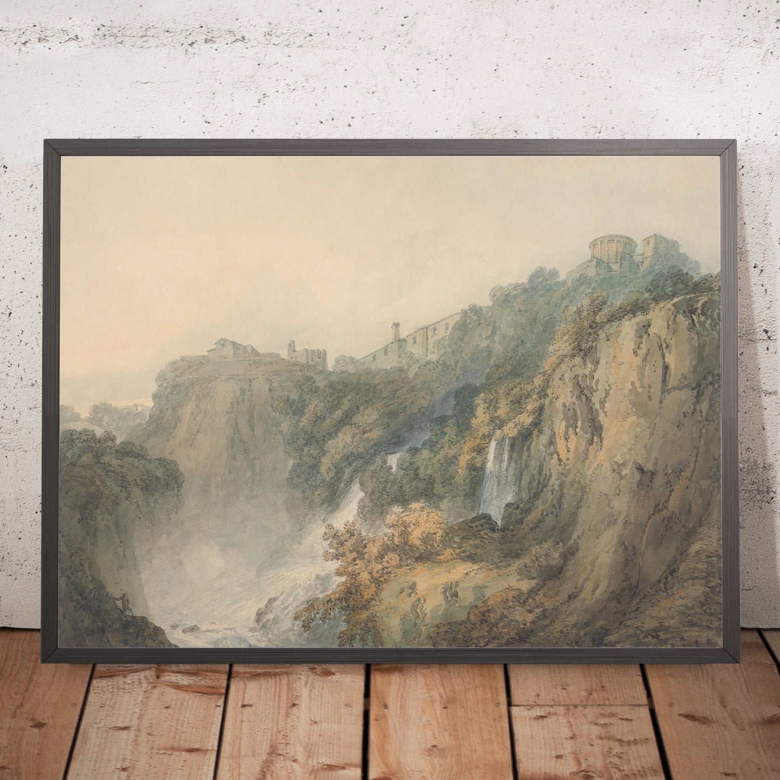 A. DIES (1755-1822), Cascadas en Tivoli, 179... | Artes gráficas: eujas