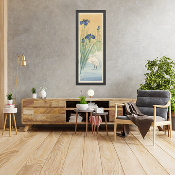 A framed image of 