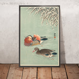 Mandarin Ducks by Ohara Koson, 1925
