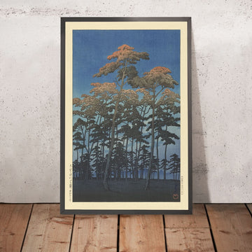 Parco Hikawa a Omiya di Hasui Kawase, 1930 