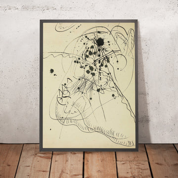 A framed image of 