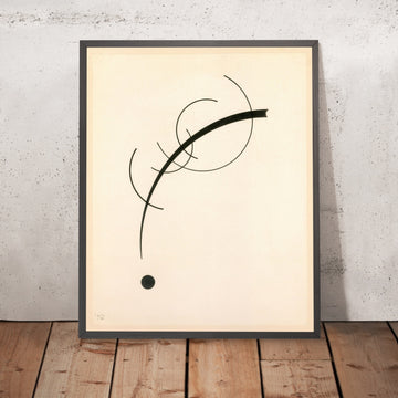 A framed image of 