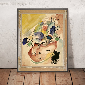 A framed image of 