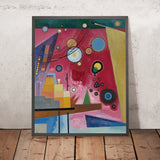 Heavy Red by Wassily Kandinsky, 1924