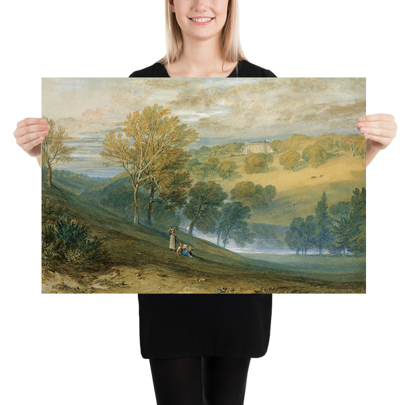 Gledhow Hall, Yorkshire von Turner, 1816 