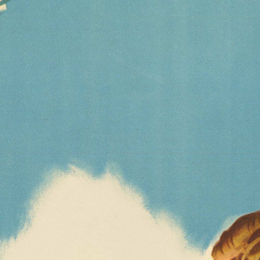 Bermuda Travel Poster: By Air or Sea, 1940