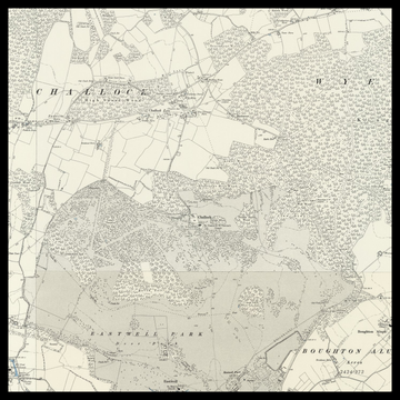 An old Ordnance Survey map of Ashford