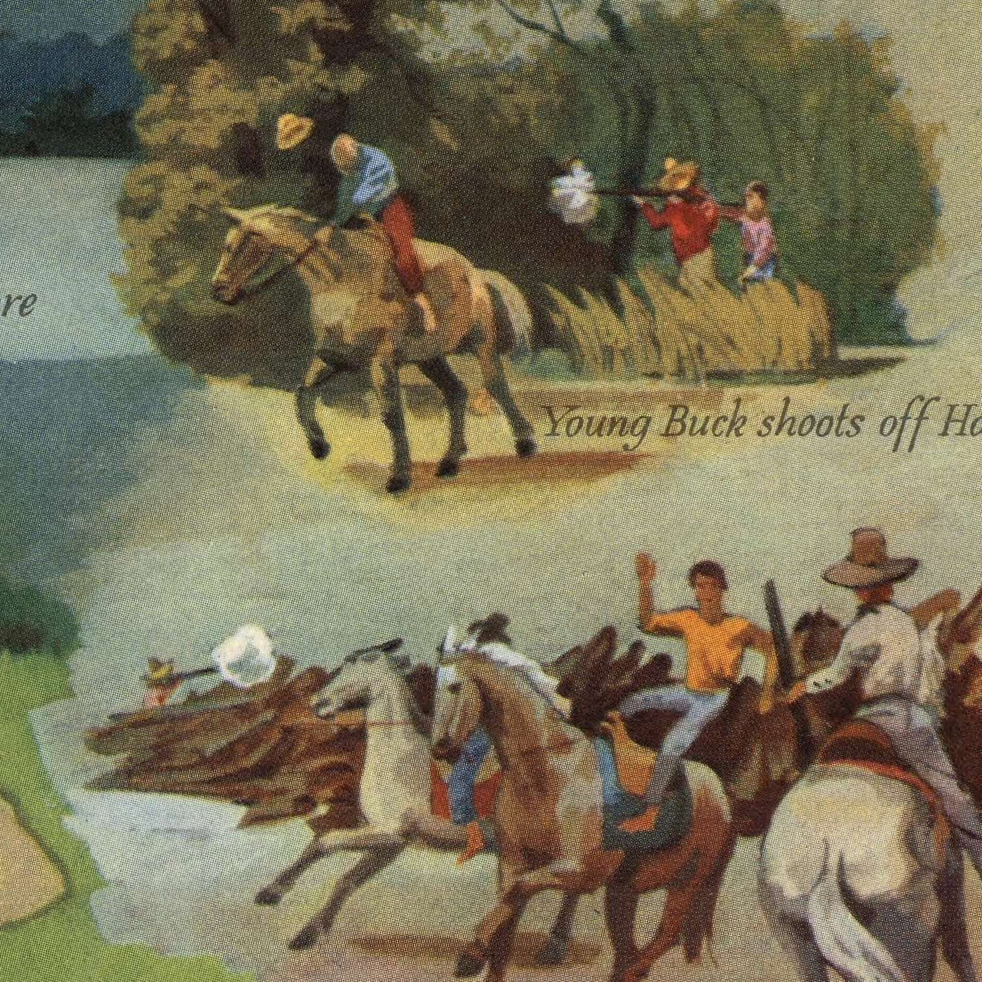 The Adventures of Huckleberry Finn by Henry, 1959: Mississippi River, St. Petersburg, Cairo, Wilks House, Grangerfords