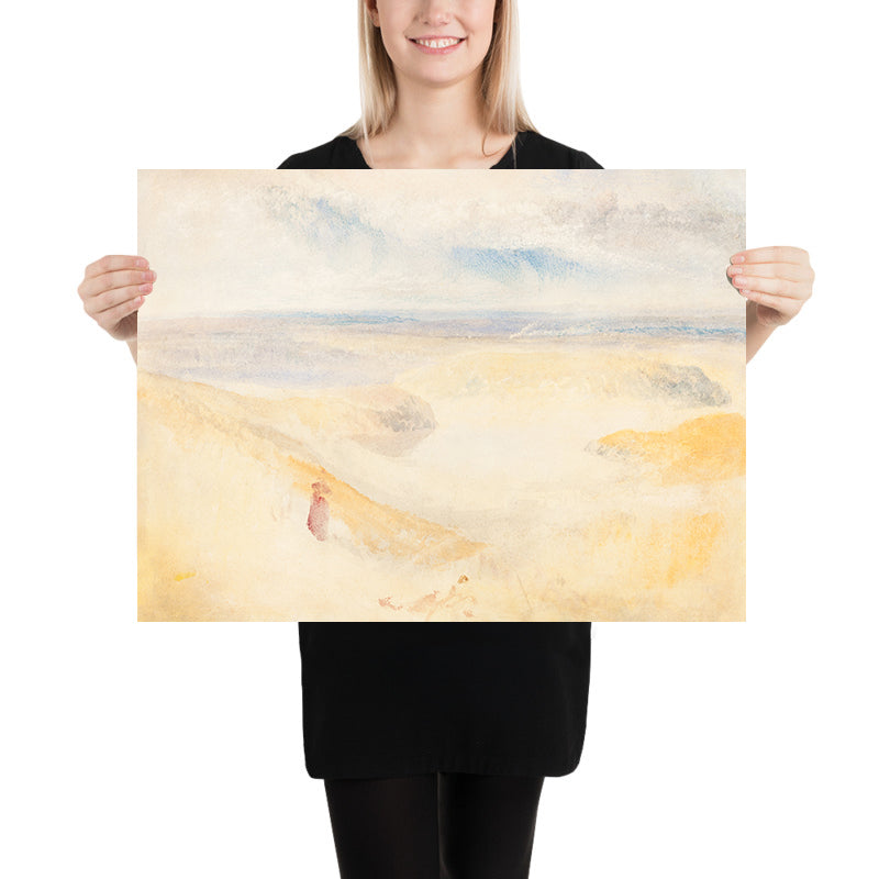 Ein Yorkshire-Fluss von Turner, 1827 