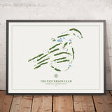 The Patterson Club: Modern Golf Course Map