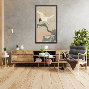 A framed image of 