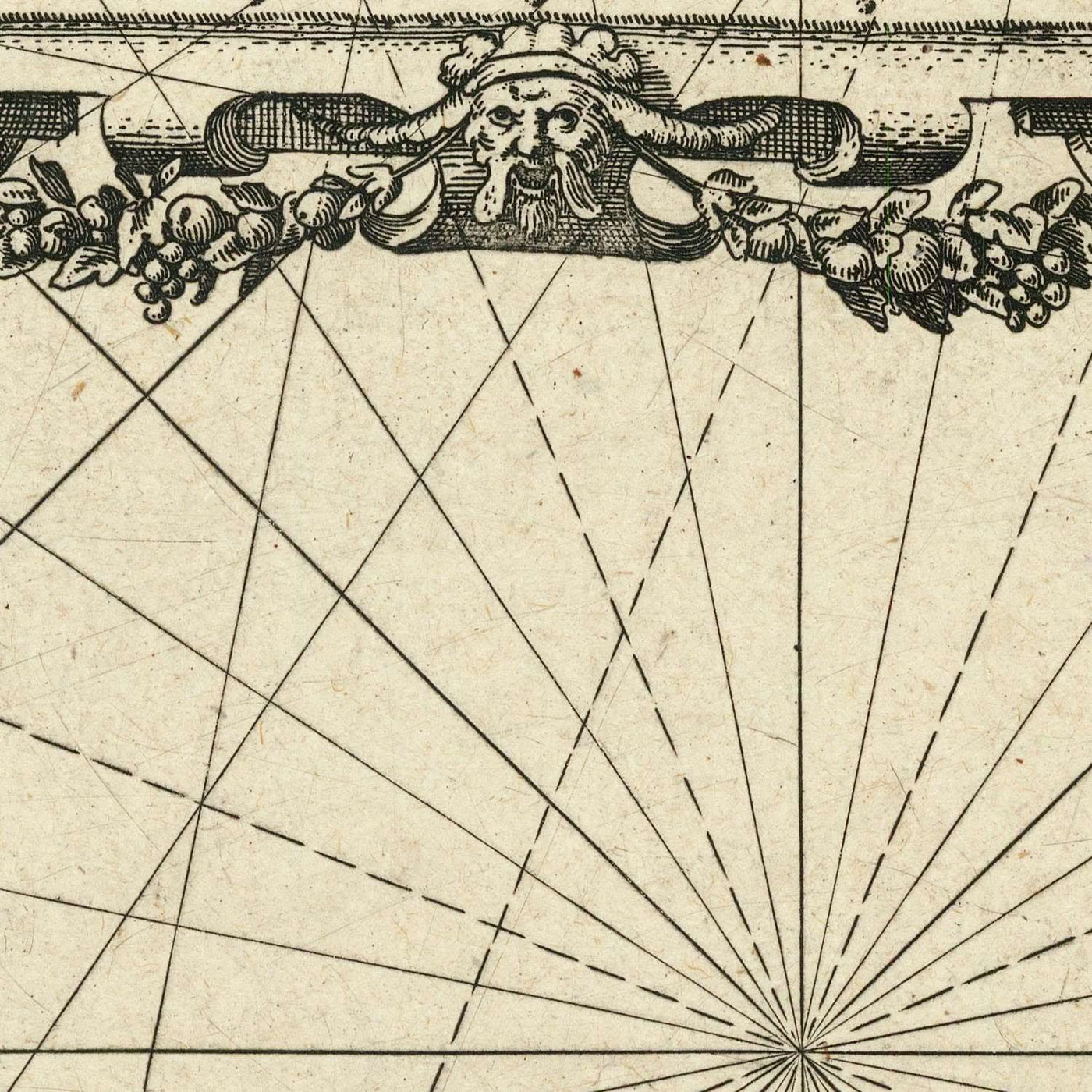 Old Canary Islands Nautical Chart by Blaeu, 1608: Lanzarote, Tenerife, Gran Canaria