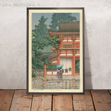 Kasuga Shrine in Nara by Hasui Kawase, 1935