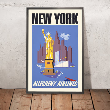 A framed image of 
