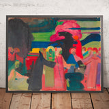 Untitled (Study for Improvisation I) by Wassily Kandinsky, 1908