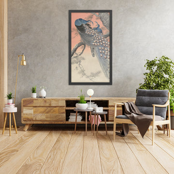 A framed image of 