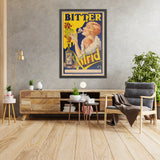 Bitter Astrid Vintage Drinks Advertising Poster by Leon Beyaert-Sioen, 1926
