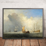 Ferry-Boat de Rotterdam par Turner, 1833 
