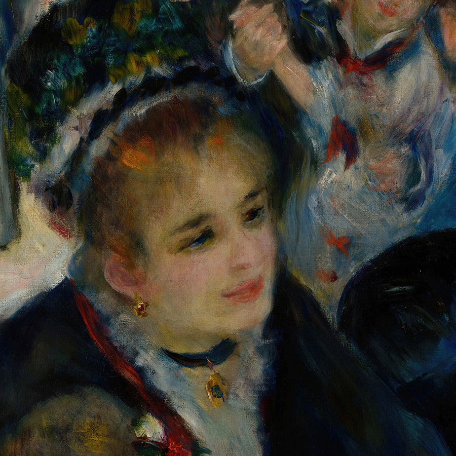 Dance at Le Moulin de la Galette by Pierre-Auguste Renoir 1876