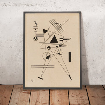 A framed image of 