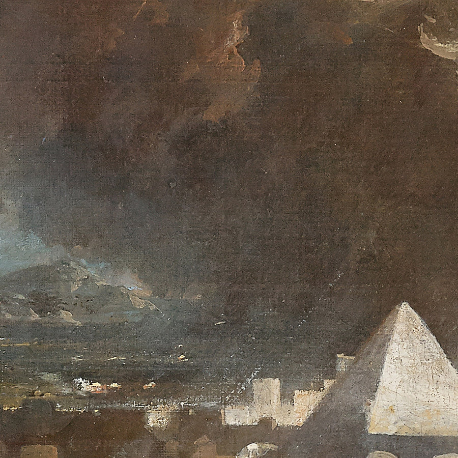 Die fünfte Plage Ägyptens von Turner, 1800 