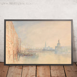 Venice, The Mouth of the Grand Canal by Turner, 1840