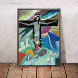 Gekreuzigter Christus by Wassily Kandinsky, 1911