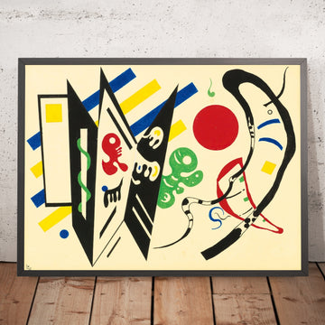 A framed image of 