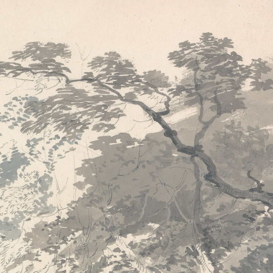 Landschaft mit Wasserfall von Turner, 1796 