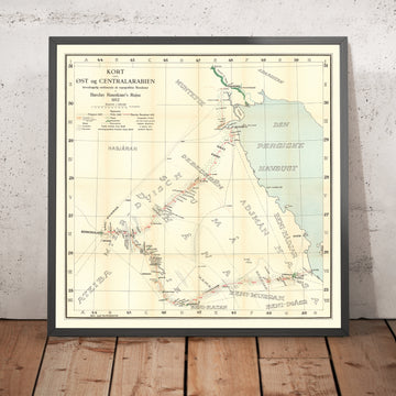 Mappa dei viaggiatori tedeschi dell&