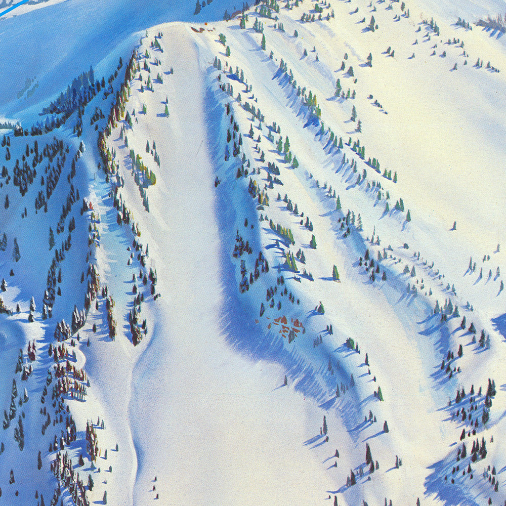 Alta, Utah Since 1938: Ski Poster
